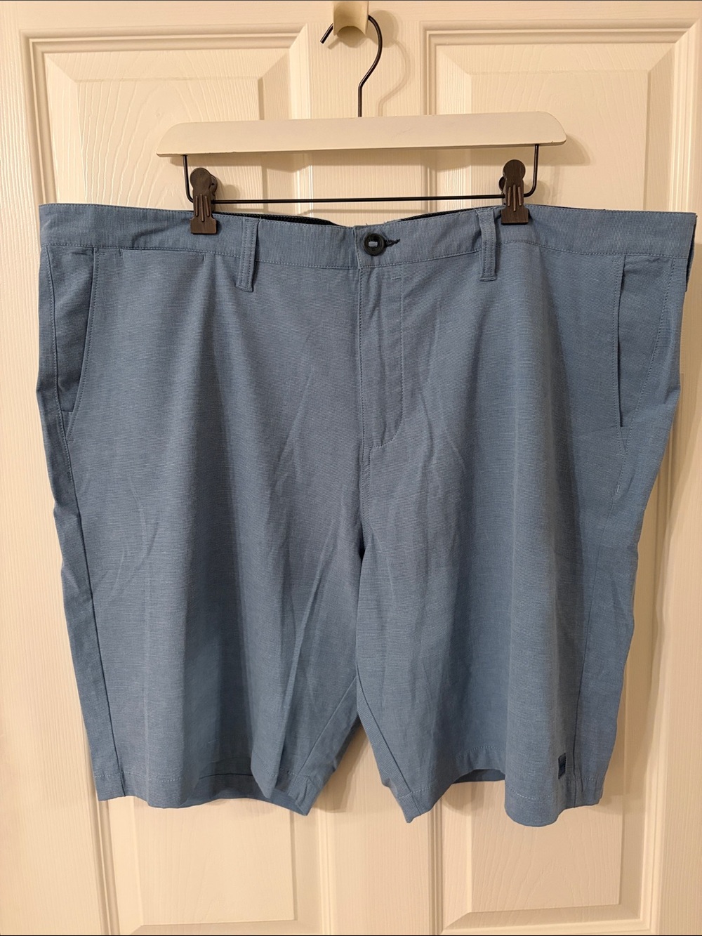 Billabong Men’s Light Blue Flat Front Shorts